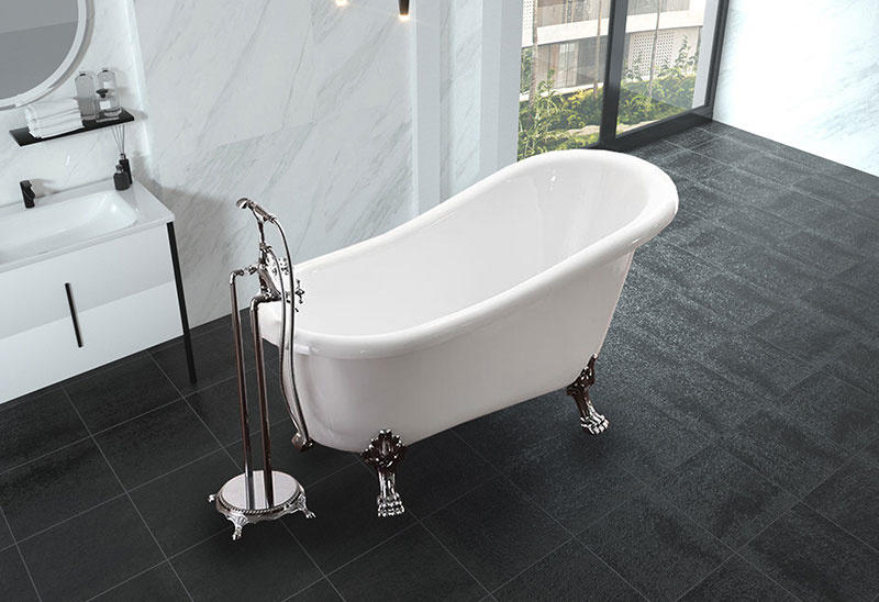 59 inch Freestanding Classical Bathtub With Feet