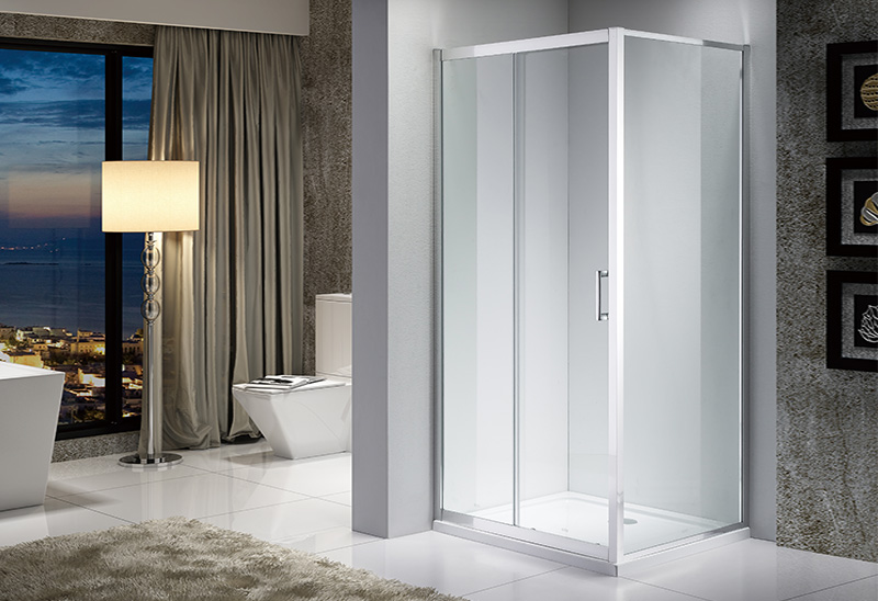 A1531 5/6/8mm Glass Rectangular Sliding Shower Enclosure