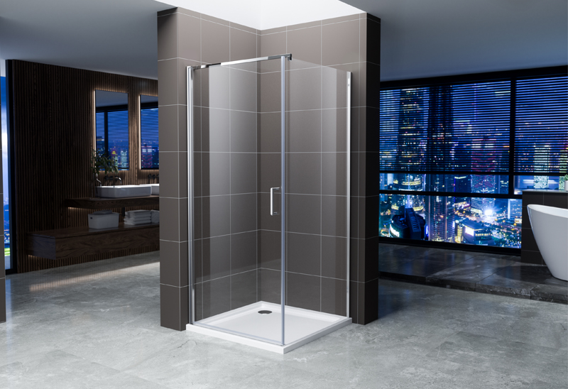 A422-7 6/8mm Quadrant Pivot Shower Enclosure