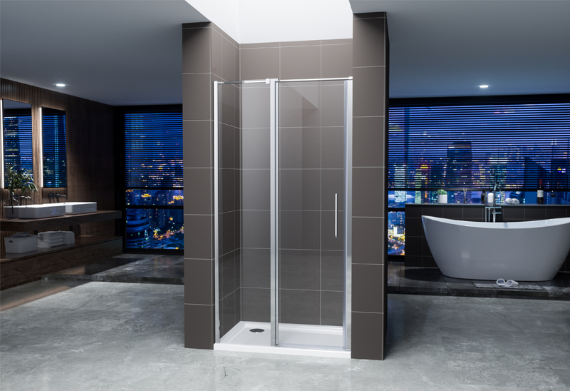 A442-5  6/8mm Pivot  Shower Screen