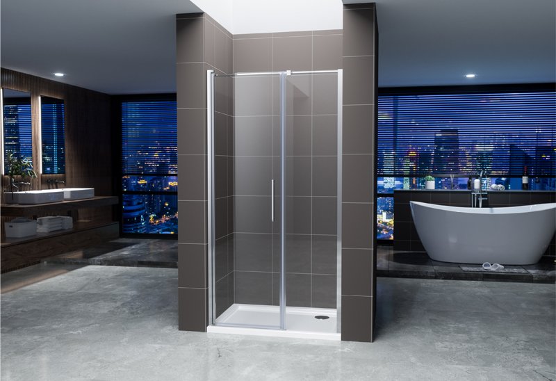 A442-9  6/8mm Pivot Shower Screen