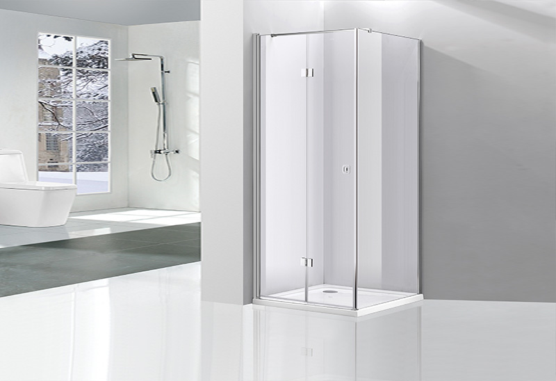 522-8 5/6mm Glass Hinge Open Square Shower Enclosure
