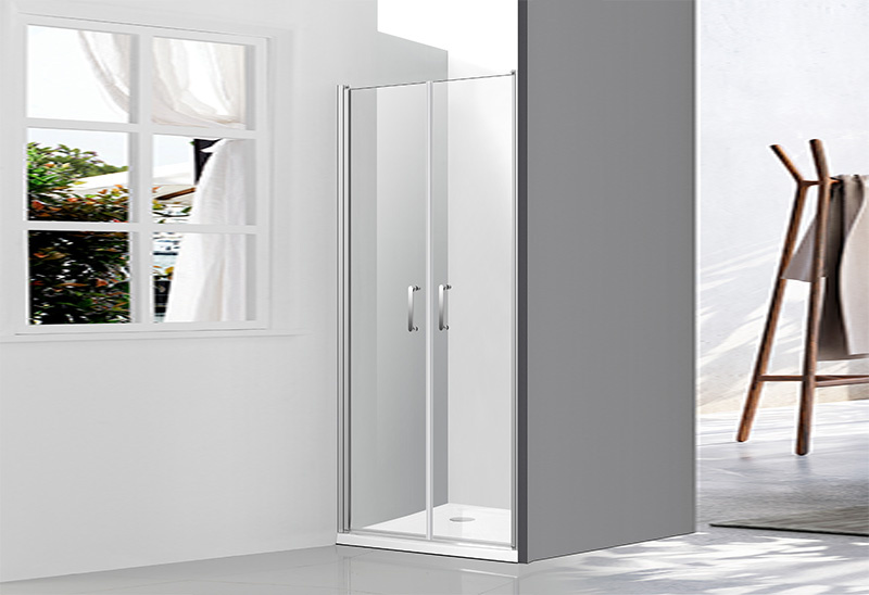 542-4 5/6mm 2 Doors Open Shower Glass Screens