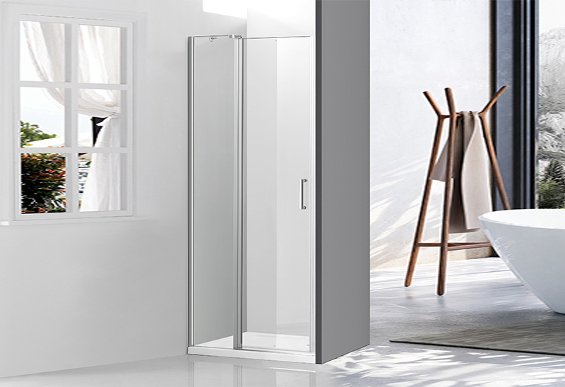 542-5 5/6mm Glass Pivot Shower Door Straight Shower Screen
