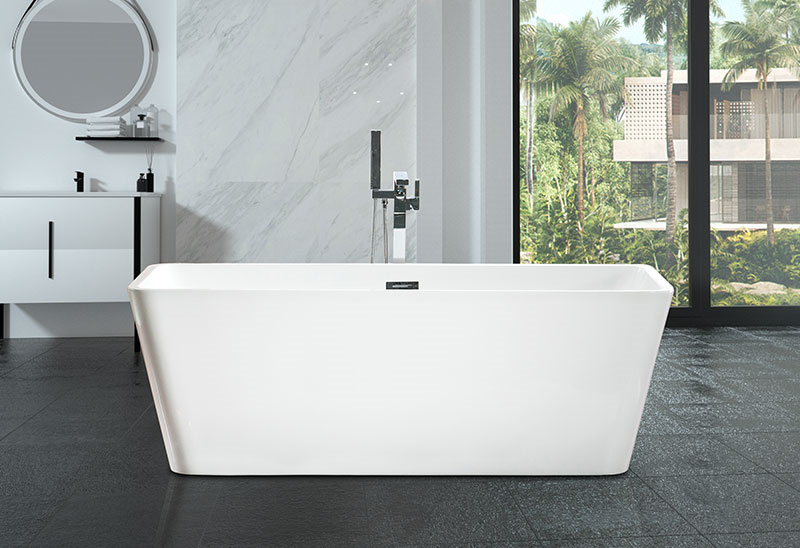 59 63 67 inch Rectangular Acrylic Bathtubs