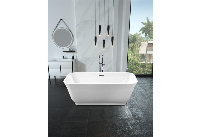 59 67 Inch Acrylic Movable Freestanding Baths