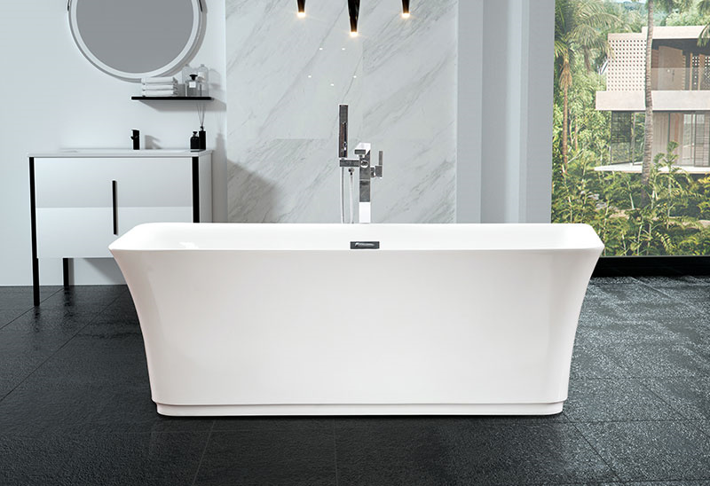 59 63 67 inch Rectangular Acrylic Bathtubs