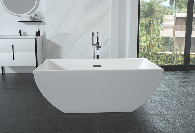 59 Inch Acrylic Stand Alone Bath tub