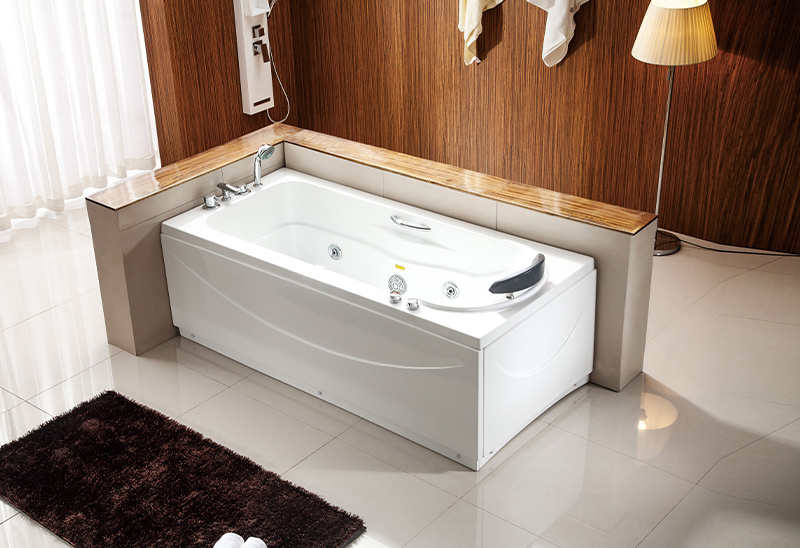 A045 160 170cm One Person Whirlpool Massage Bathtub