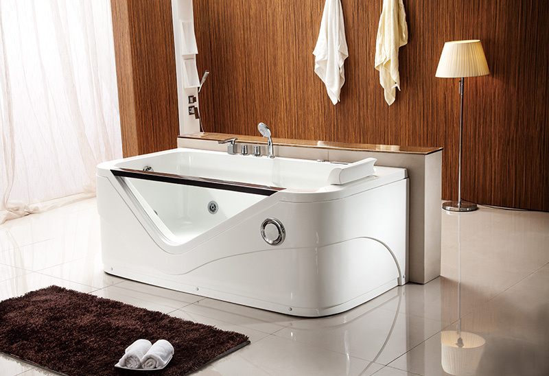 A061 150 160 170cm Whirlpool Massage Bathtub indoor Jacuzzi