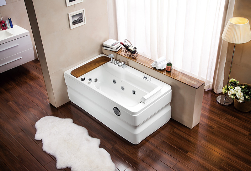 A062 140 150 160cm Whirlpool Massage Bathtub with Whirlpool Jacuzzi