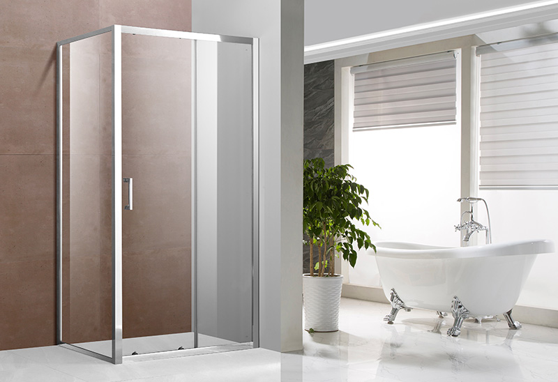 A1231 4/5/6mm Glass Door Rectangular Sliding Shower Enclosure