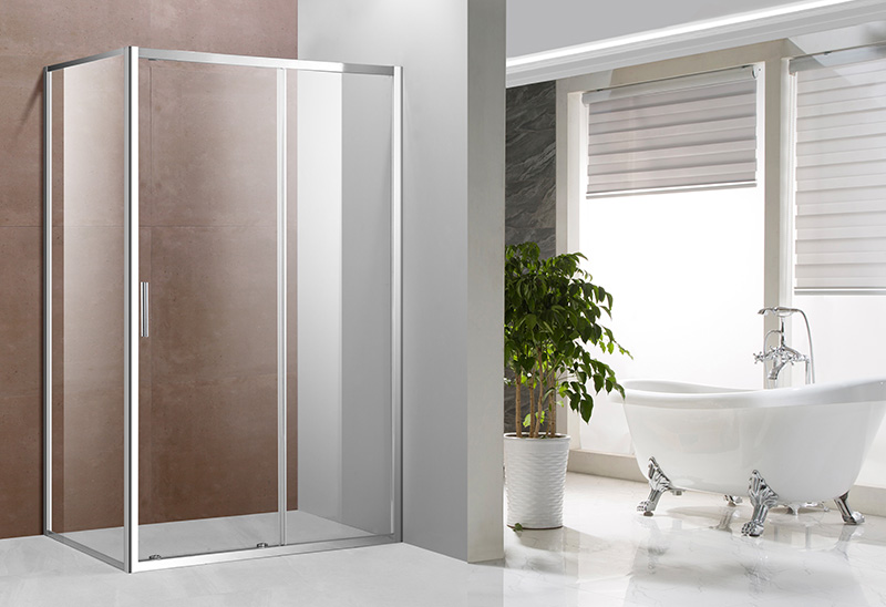 A1431 4/5/6mm Glass Rectangular Sliding Shower Enclosure