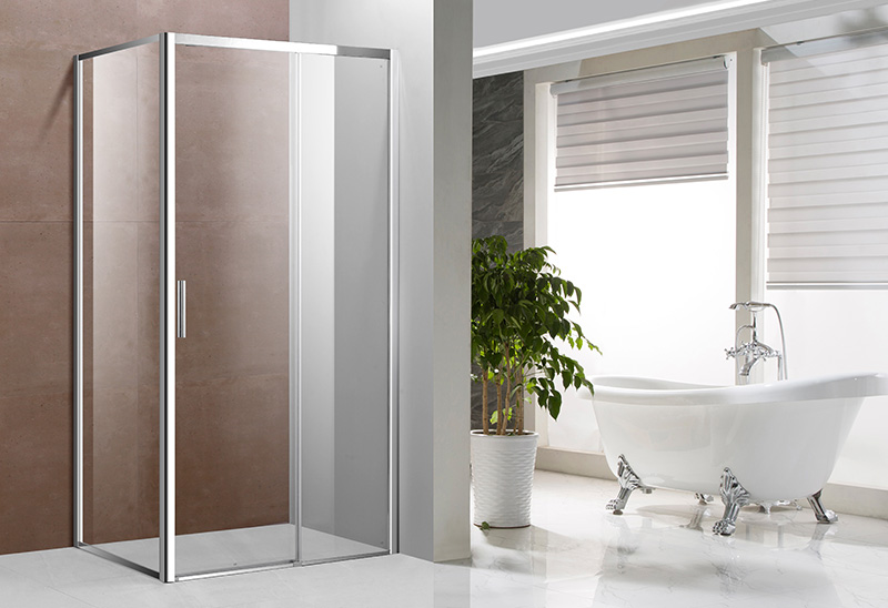 A1431B 4/5/6mm Rectangular Sliding Shower Enclosure