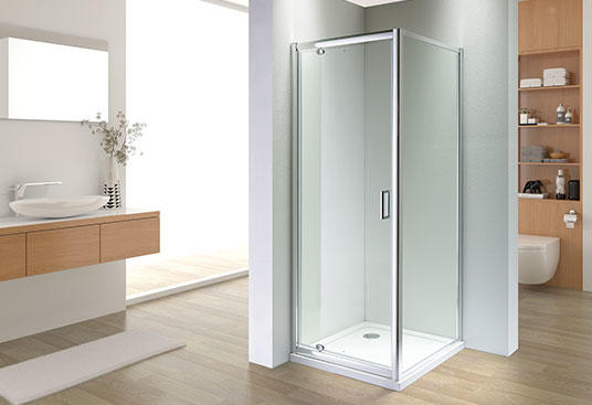 A1800K-F 4/5/6mm Glass Pivot Door Square Shower Room