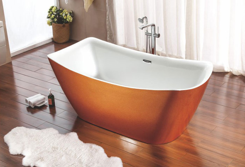 67 inch Gold Freestanding Bathtubs