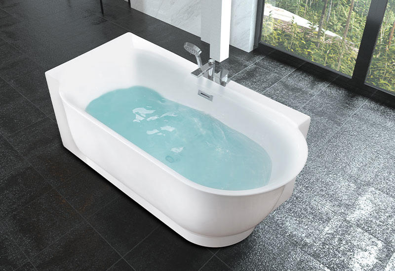 67 inch Acrylic Freestanding Soaking Bathtub