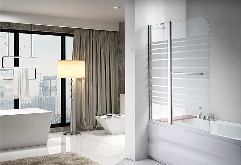 JNS-8S 5/6mm Glass Screen On Bathtub