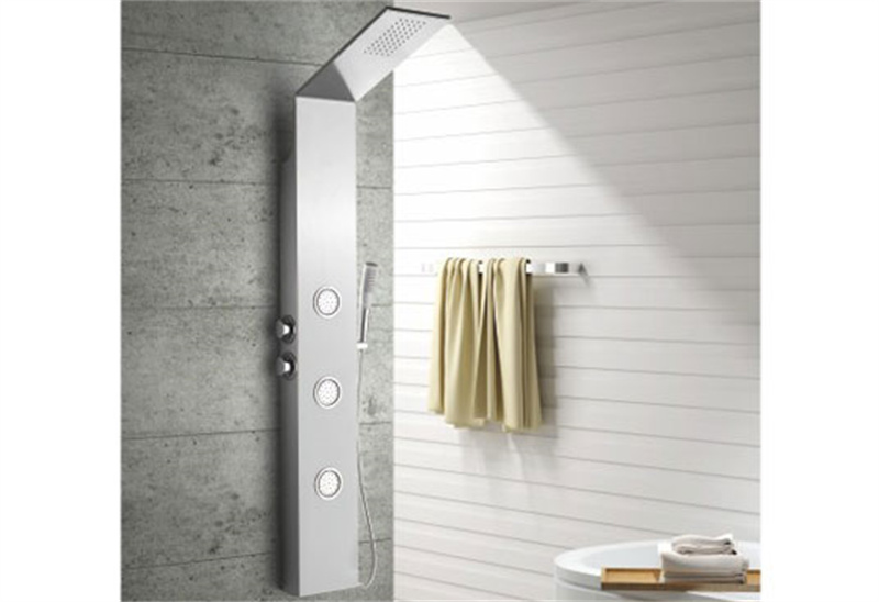 MV-X163 Hot Sale Thermostatic Stainless Steel  Shower Panel