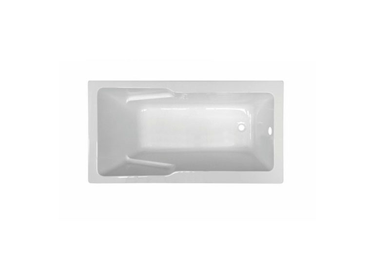 MV060K 151cm Acrylic Square Build-in Bathtub