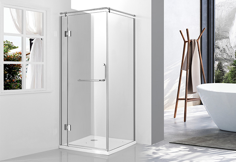 A2433 8/10mm Glass Hinge Square Shower Enclosure