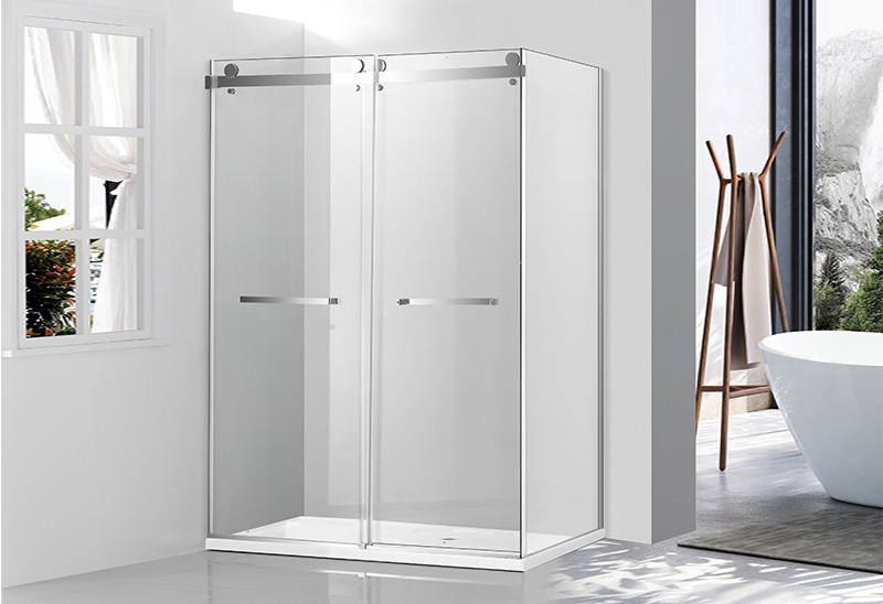 A2932 6/8/10mm Glass Rectangular Sliding Shower Enclosure