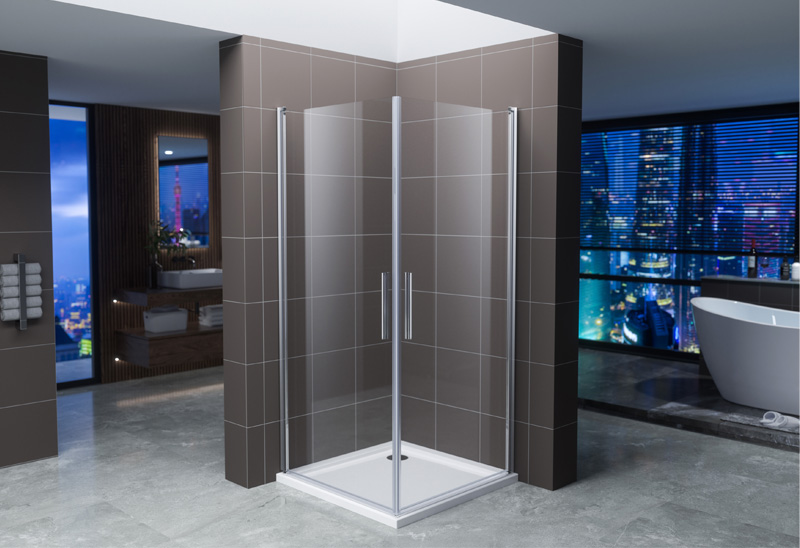 What should I do with the floor of the shower room?