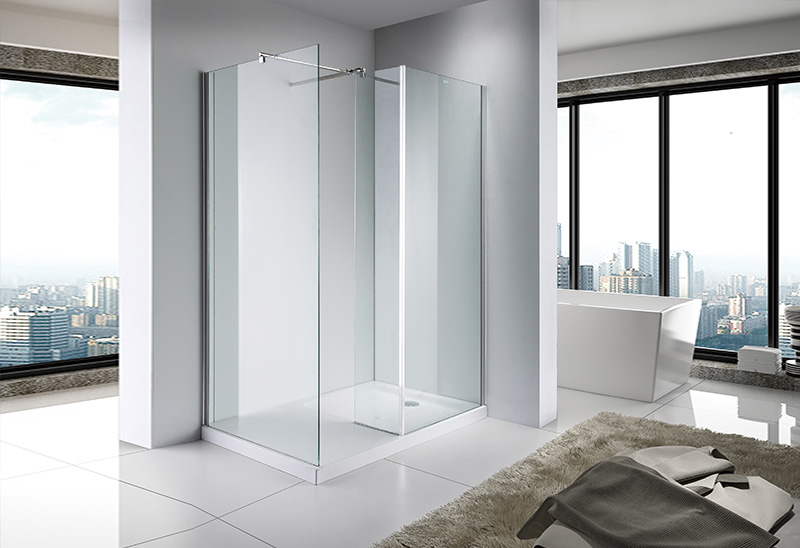 A1491D 6/8mm Wet Room Walk In Shower Enclosure
