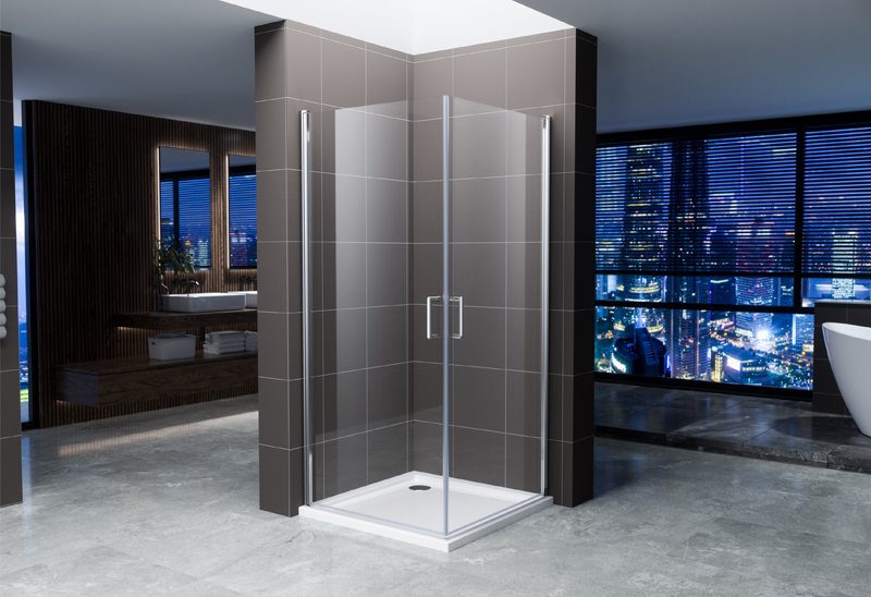 A322-2  5/6mm Quadrant Pivot  Shower Enclosure