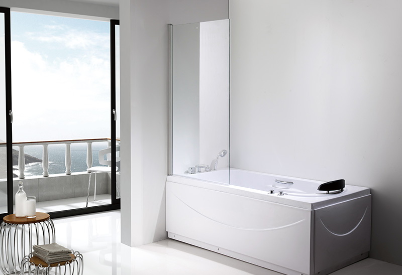 A9H 5/6mm Tempered Glass Bath Screen