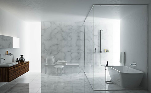 The floor of the shower room is uneven. Do you want to smash the floor tiles? What other remedies?