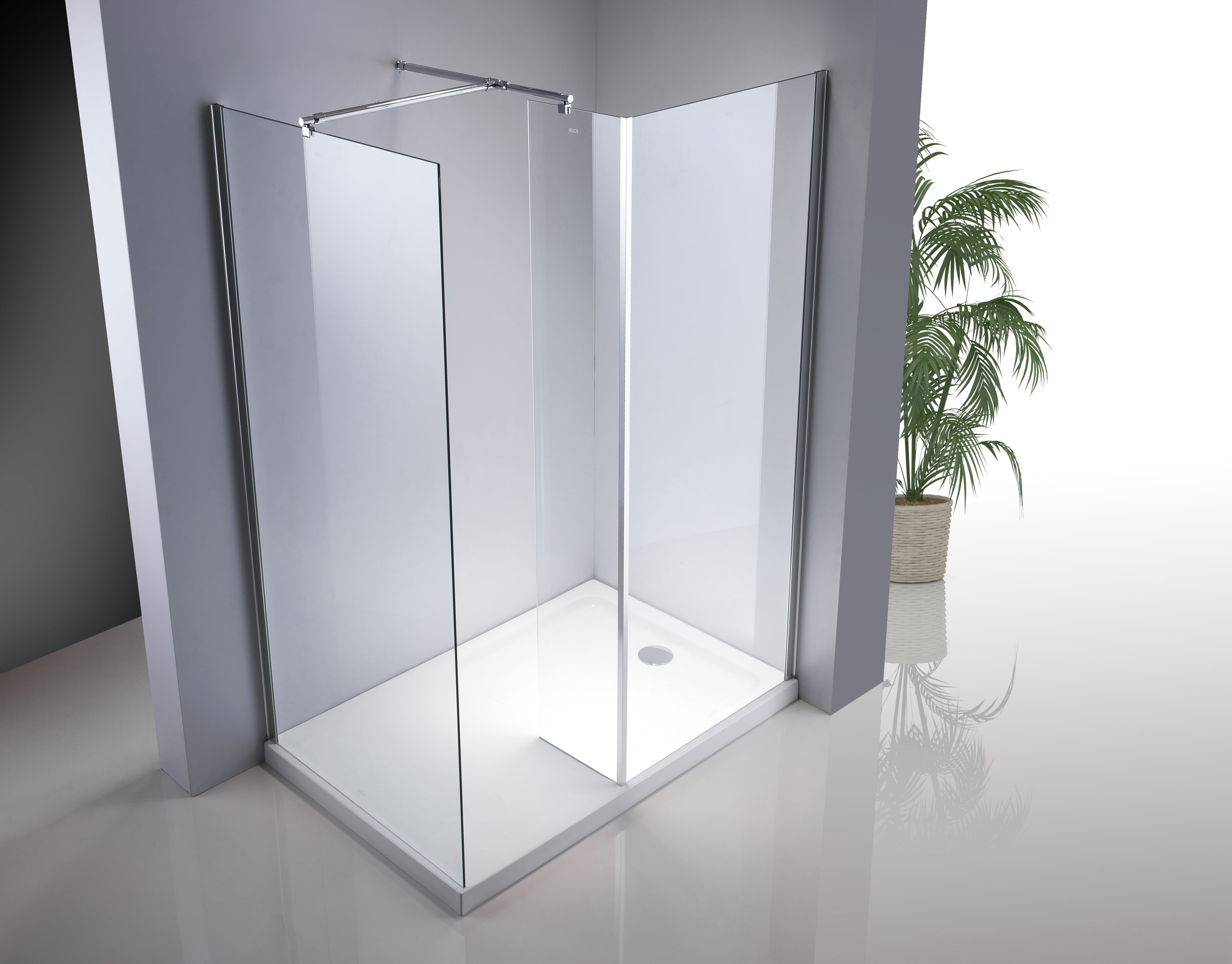 How to distinguish between stainless steel and aluminum alloy in shower room?