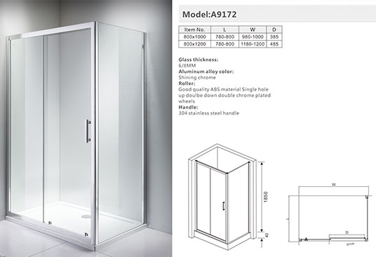 How to install shower rooms of various shapes?