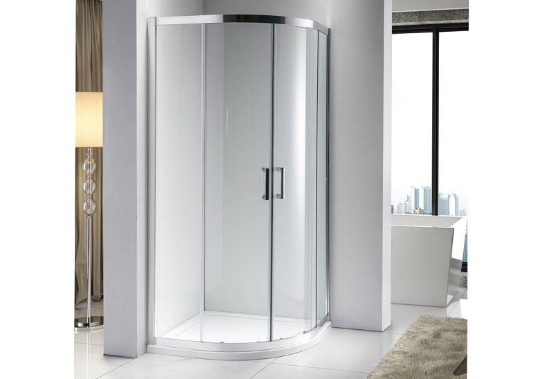 How to customize the curved shower room?