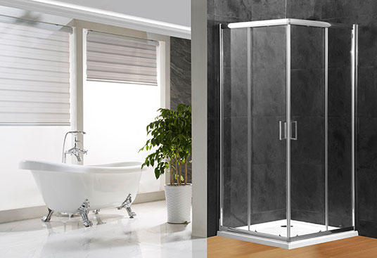 What are the key points for the design and selection of shower rooms?
