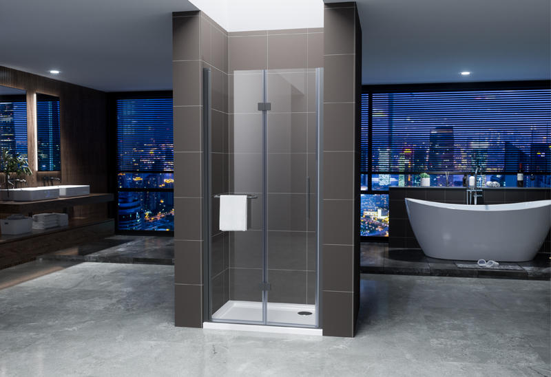 What are the related introductions of the curved shower room?