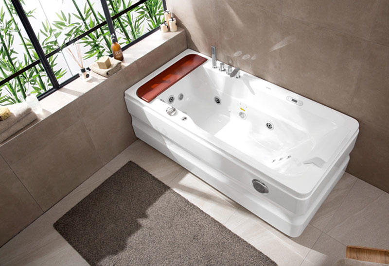 What is the preparation and work before the installation of the massage bathtubs?