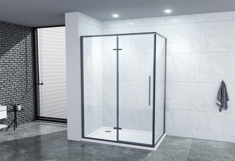 A2513 Iron Grey 5/6mm Rectangle Glass Shower Enclosure