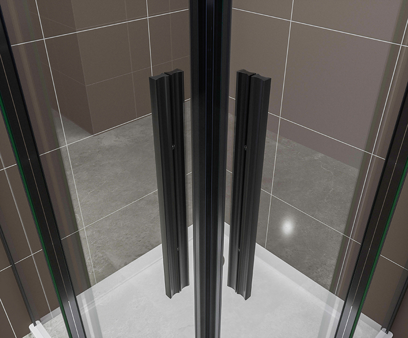 Will the glass shower door suddenly shatter?