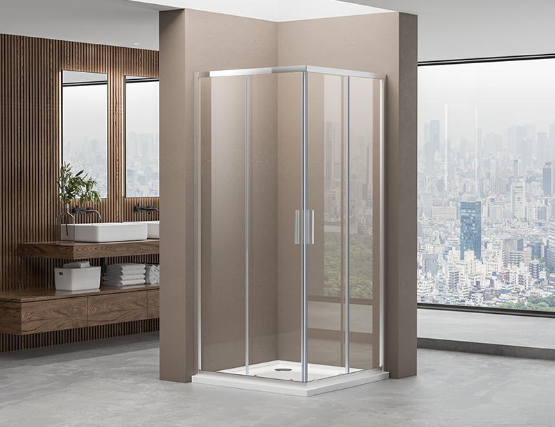 A3121 5/6/8mm Oxidized Brush Shower Enclosure