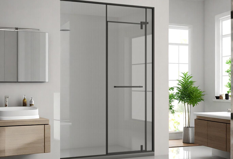 一字型 全包框两固一活平开门-转轴门洞款 